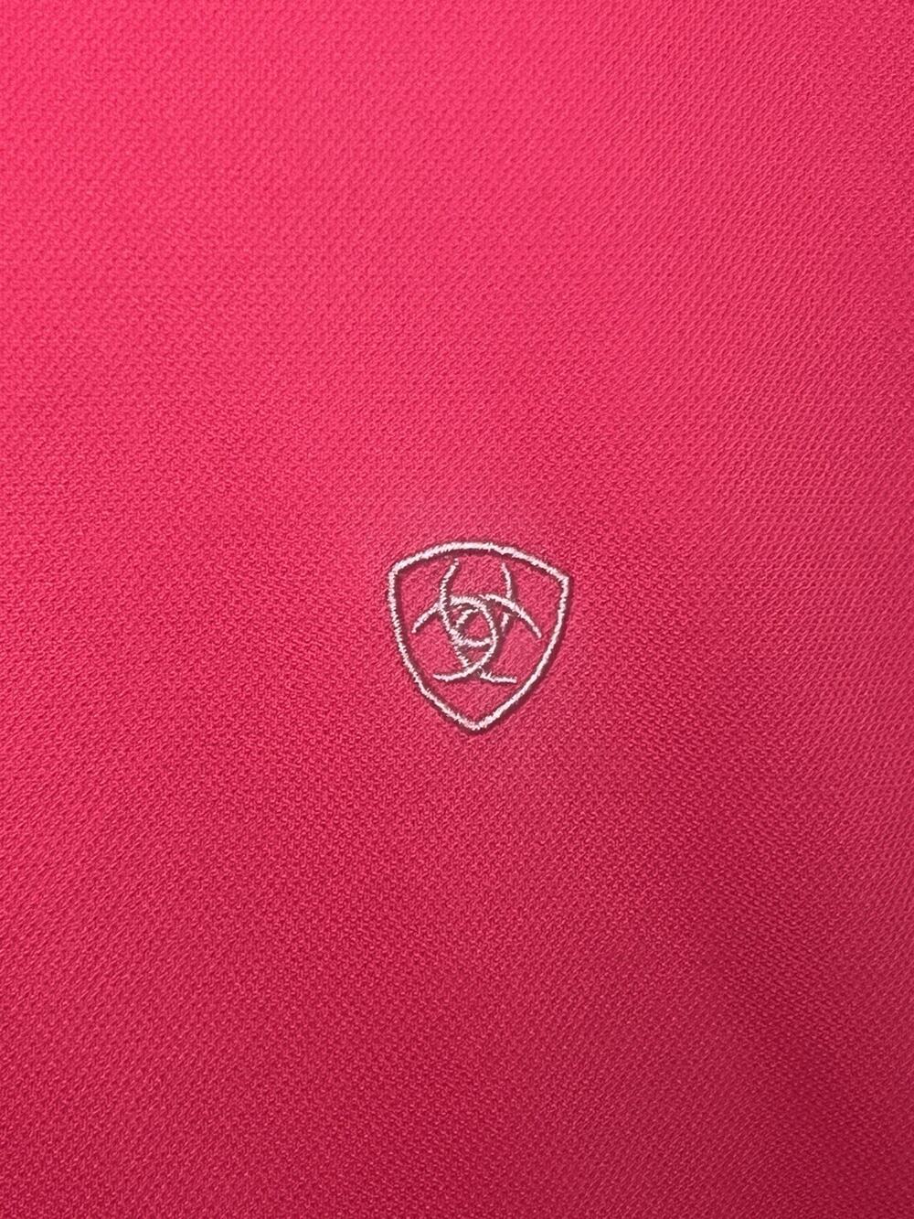 Ariat Polo Shirt Mens 3XL Red Short Sleeve AriatTek Heat Series Casual Golf